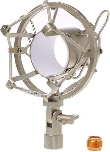 YUYUE21 Metall StoAYfest Studio Aufnahme Mikrofon Shock Mount Spider
Mic Halter Clip FA r Broadcast Computer 700 800 BM-800 BM-700 :
Mikrofone