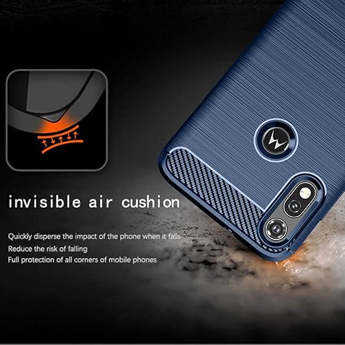 Miniatura 4 de Asuwish Funda compatible con Moto E 2020 Motorola E7 y protector de pantalla de vidrio templado, accesorios de celda, fundas de silicona para MotoE