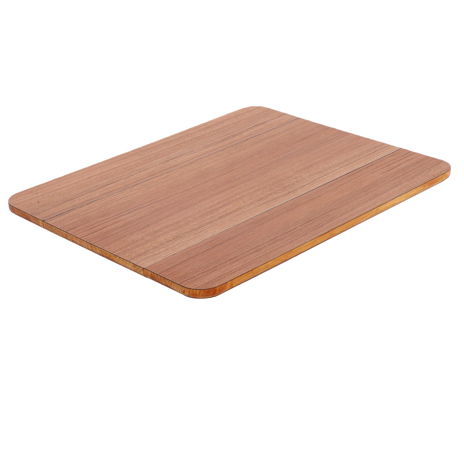 Aramox Plateau de Table carré Pliable en Bois Massif pour Camping-Car, avec Surface Lisse, Noir, pour Pont de Yacht ou de Bateau.