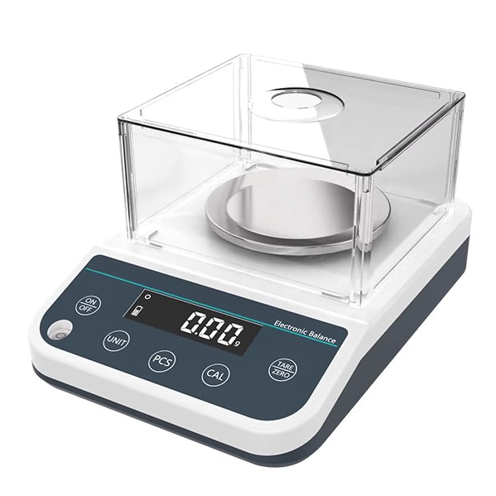Precyzyjna cyfrowa waga laboratoryjna 0,001 G, elektroniczna waga analityczna 200/300 G z przednią szybą, tacka ważąca ze stali nierdzewnej 90 Mm, do biżuterii, złota, laboratorium Scientifiq