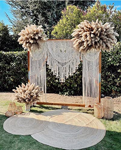 Generic Extra Large Macrame Wedding Backdrop, W 60 X L