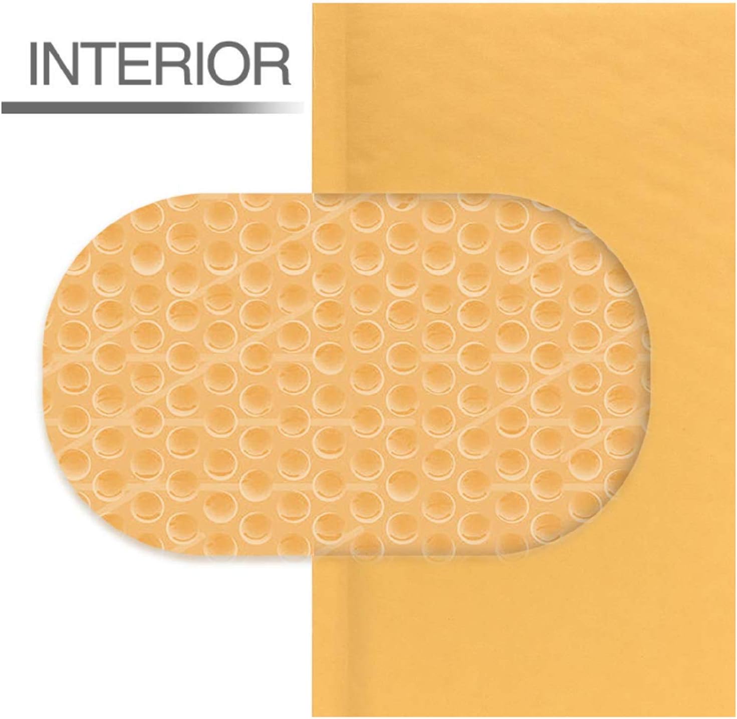 Secure Seal #0 6x10 Kraft Padded Bubble Mailer Shipping Envelopes (Pack of 500)