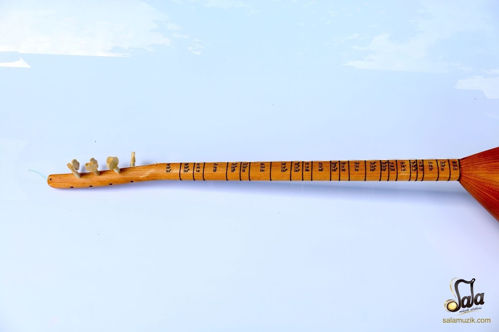 Turkish Quality Long Neck Mulberry Baglama Saz For Sale ASL-112N - Image 9