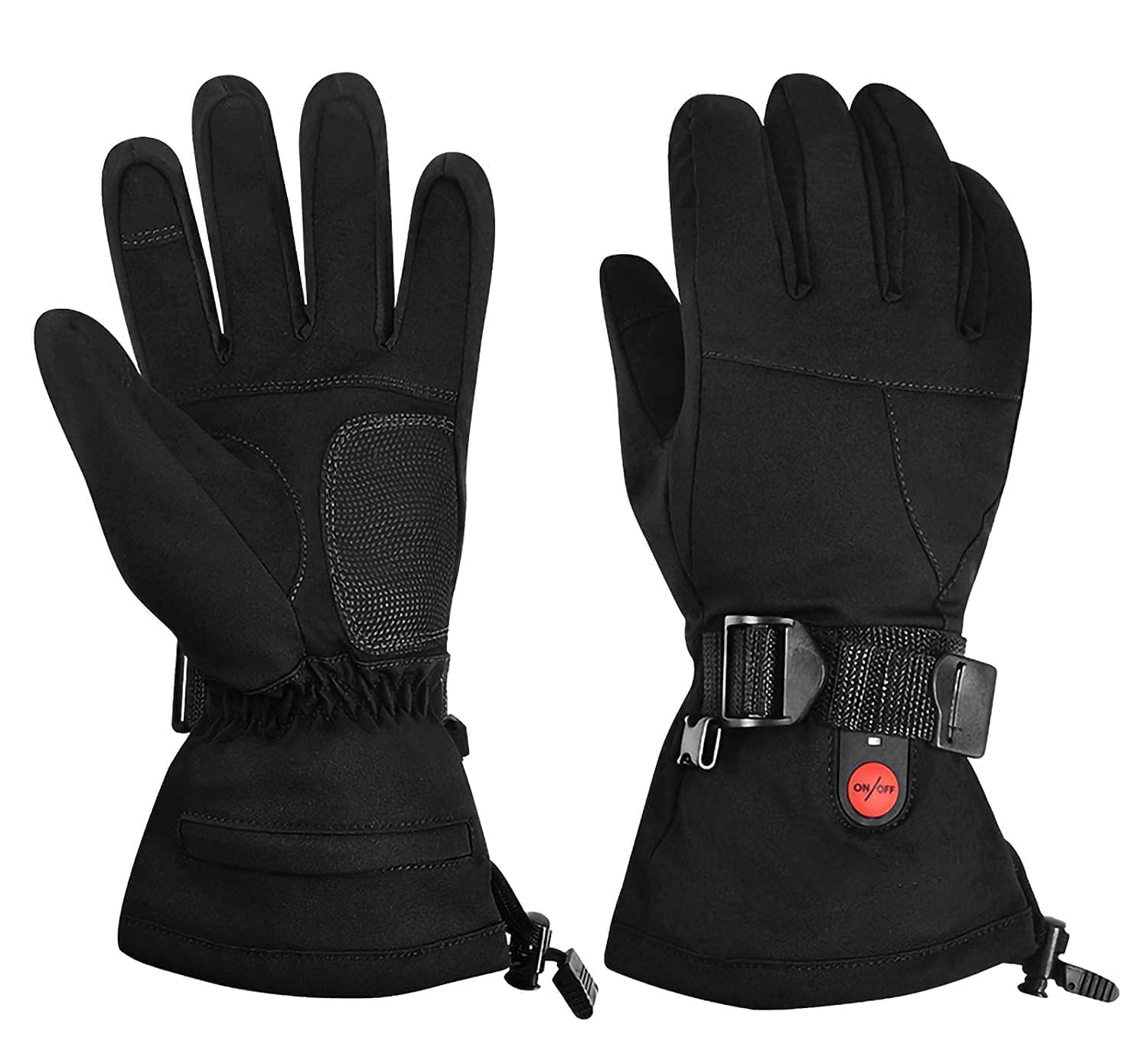 Gants de ski chauffants contre les mains froides en hiver