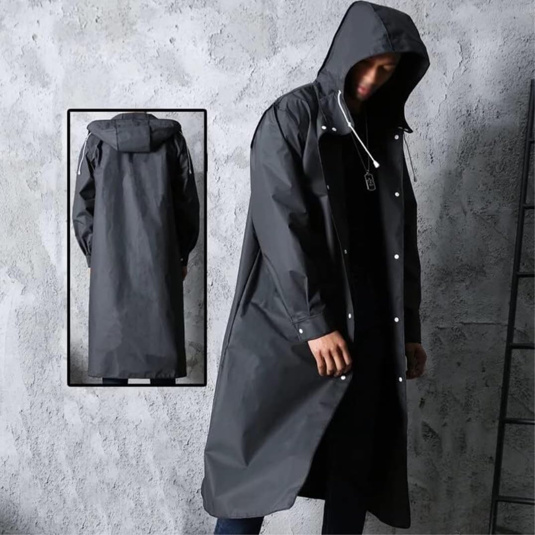 Amazon.co.jp: レインコート 雨具 レインポンチョ 大人用ロングレイン