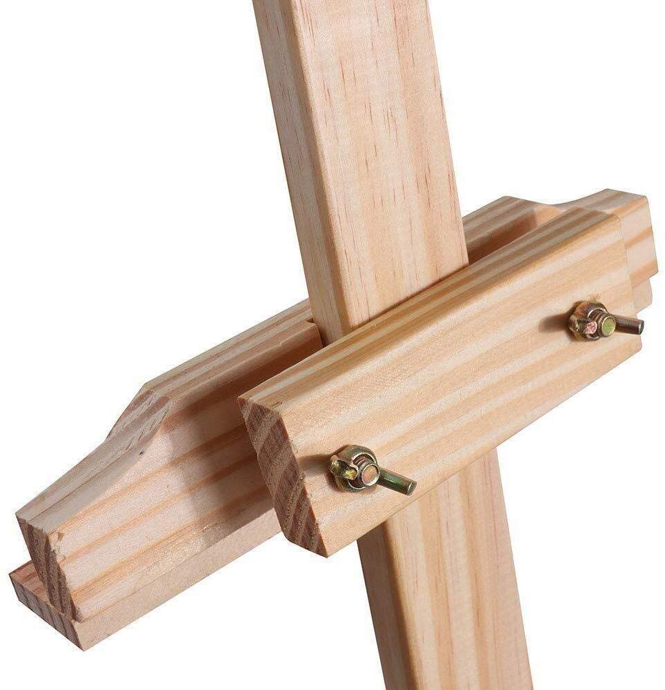 Staffelei aus Holz, Künstler-Kaffee-Staffelei, Hochzeits-Multifunktions-Holzstaffelei, Atelier-Malerei aus Holz