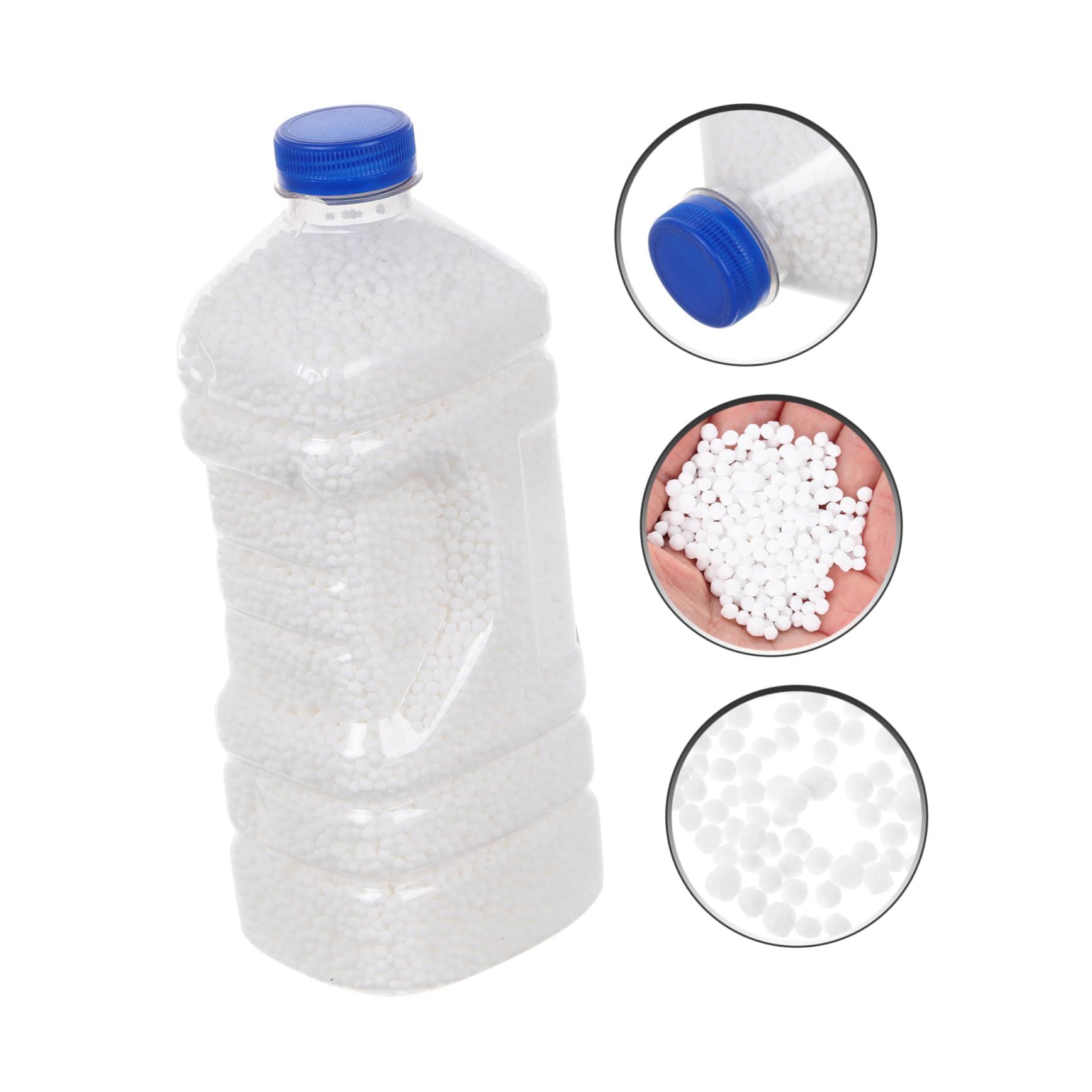 Recharge de Granulés Déshumidifiants en Plastique Blanc pour Seau