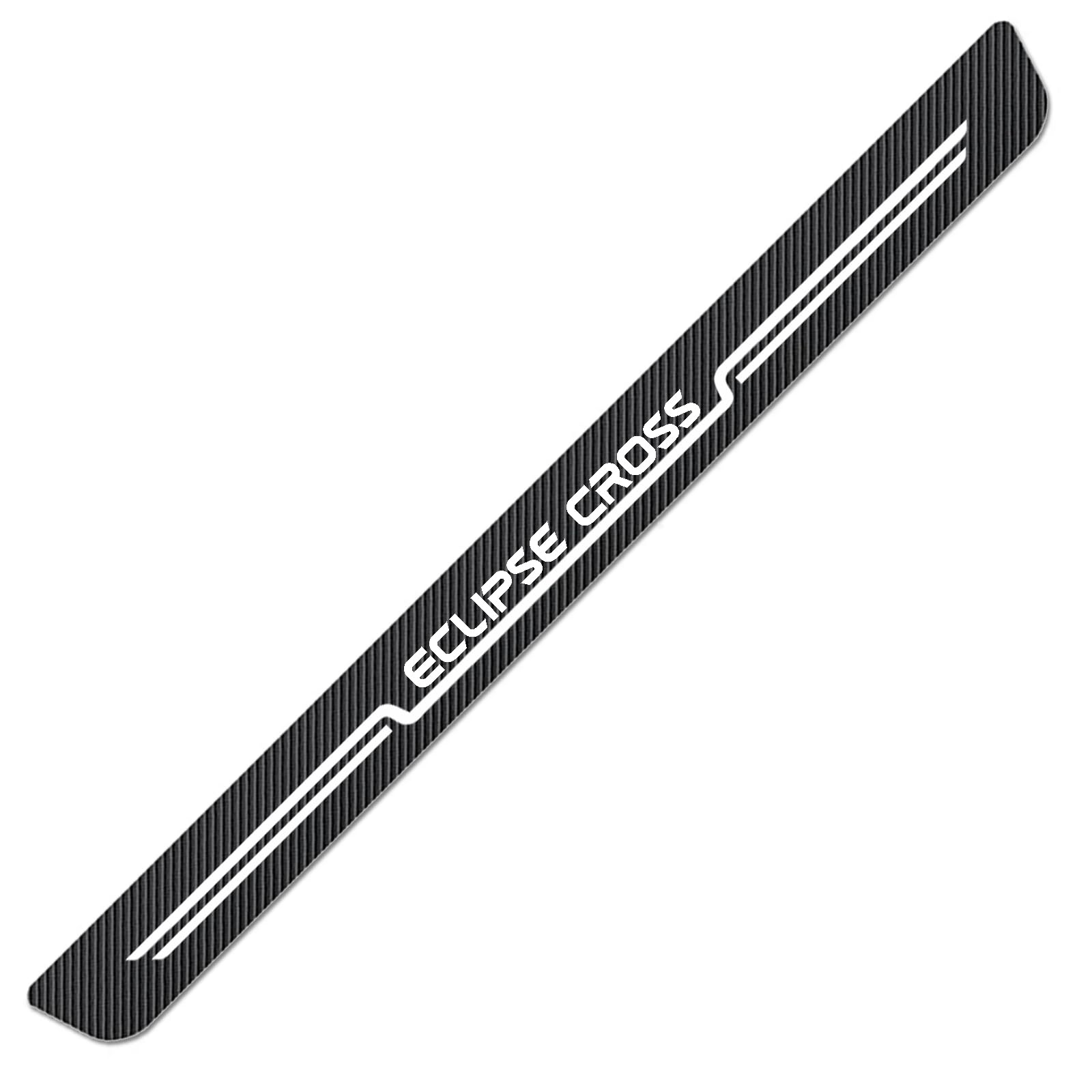 WXH97F Car Carbon Fiber Rear Bumper Protector Strip for Mitsubishi Eclipse Cross 2018-2023