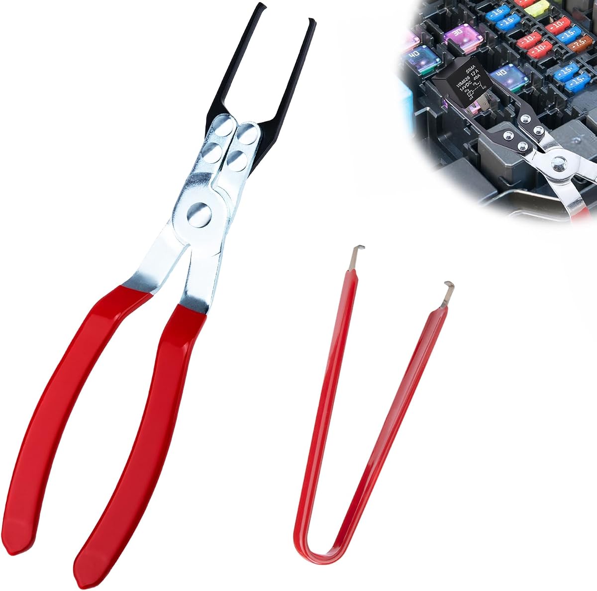 BFXM Relay Puller Pliers Fuse Puller Tool for Car