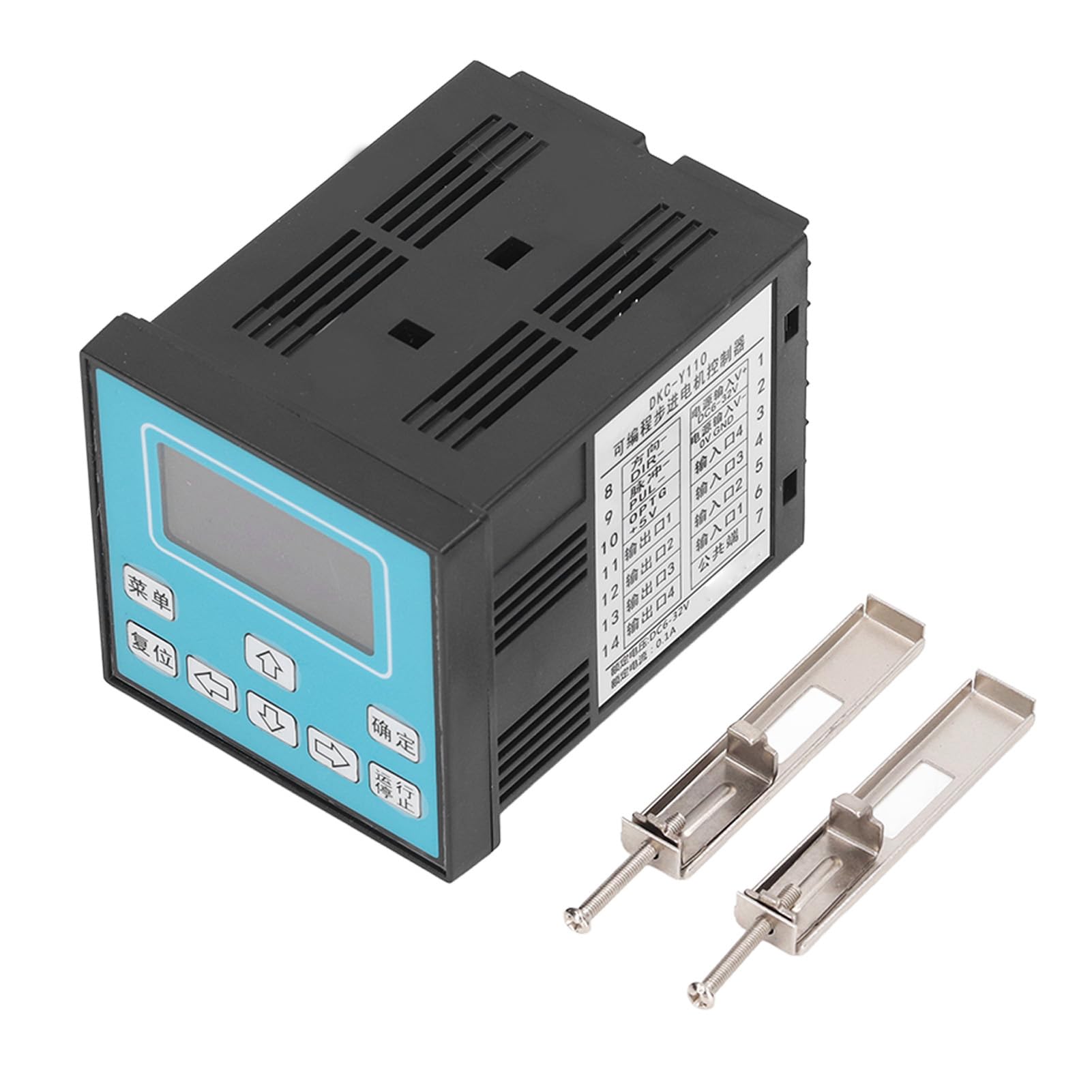 Controlador de motor programable con pantalla LCD, controlador de motor servo paso a paso para equipos industriales, CC 6-32 V