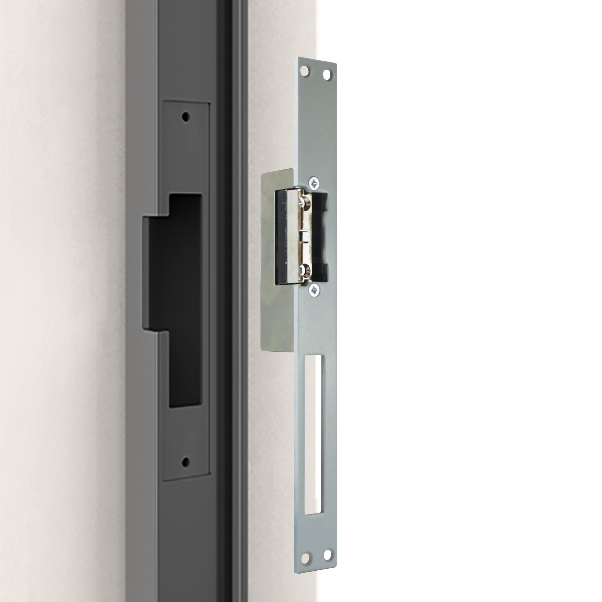 EXTEL 90301.4 Ouvre-porte électrique avec fonction mémoire long (25 cm), gris
