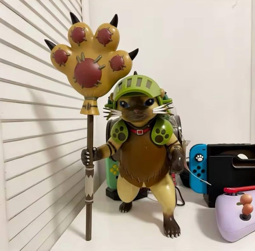 モンスターハンター　アイルー　フィギュア モンスターハンター 2ndG アイルー フィギュアの通販 by 炎氷's