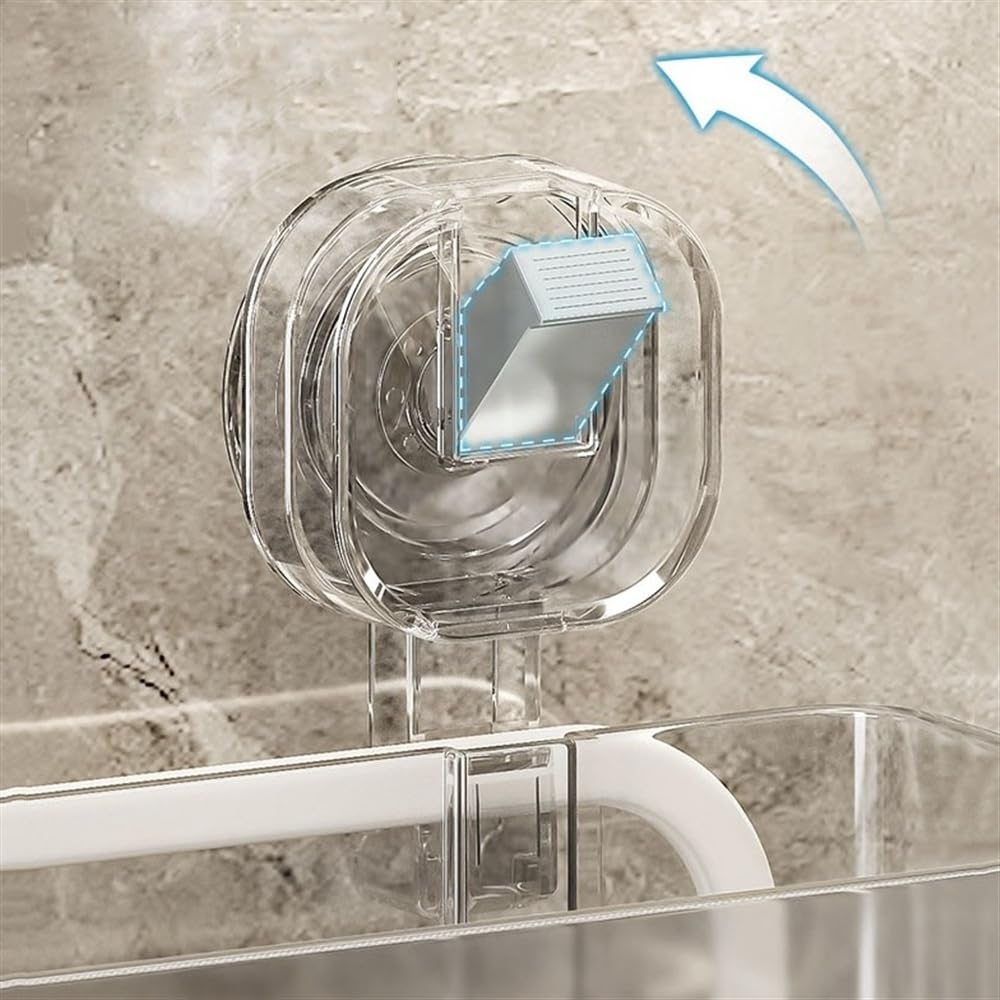 Mensole Bagno Mensola for doccia da bagno, organizer angolare in alluminio senza foratura con 2 ganci mobili, mensola angolare triangolare adesiva for doccia Portasapone Doccia(Nero)