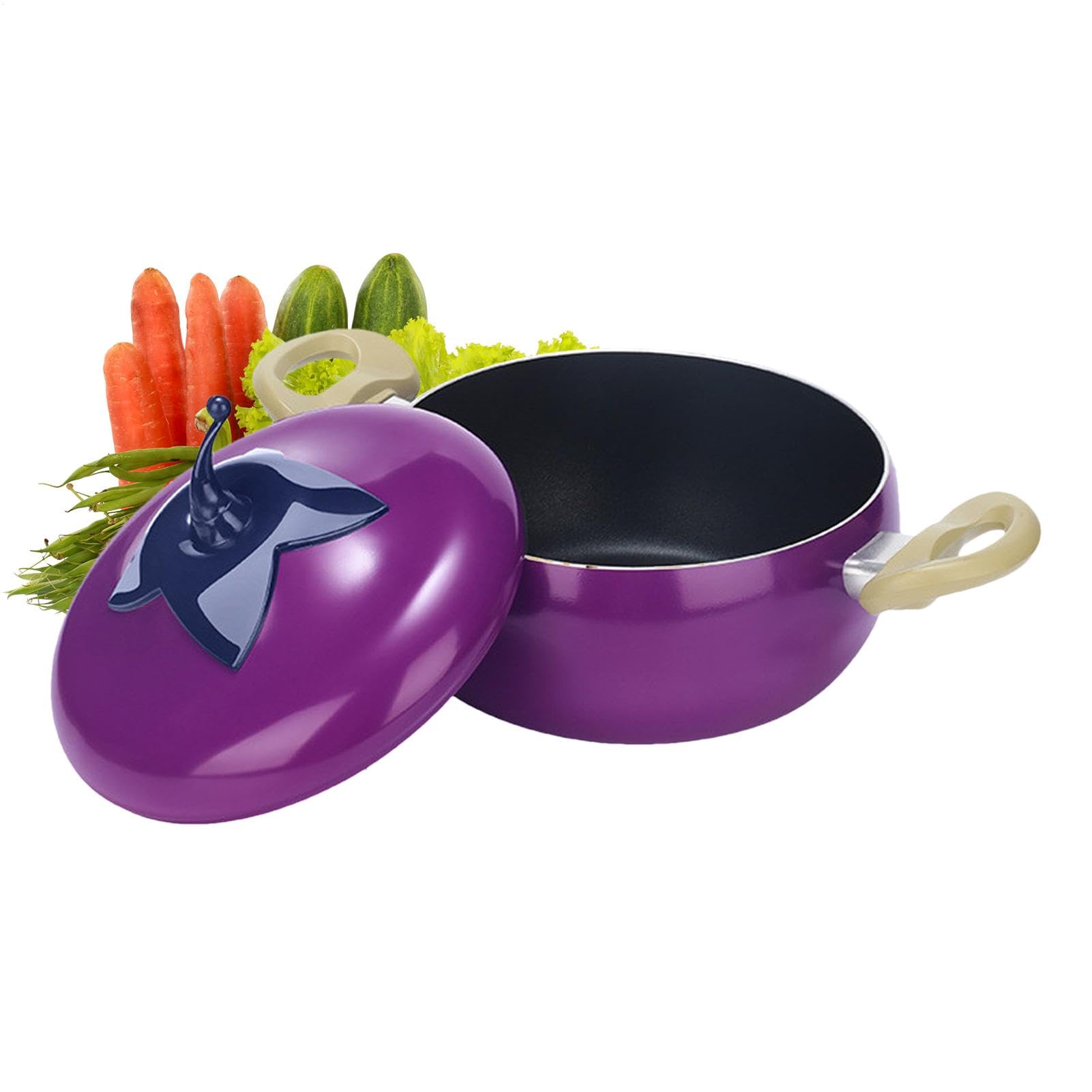 Casseruola Con Coperchio Incluso Pratico, Multiuso, Antiaderente, | Pentola Con Fondo Adatta Per Uso Domestico, Cucina, Ristorazione, Conserve, Bollitura, Sobollitura E Cottura Lenta