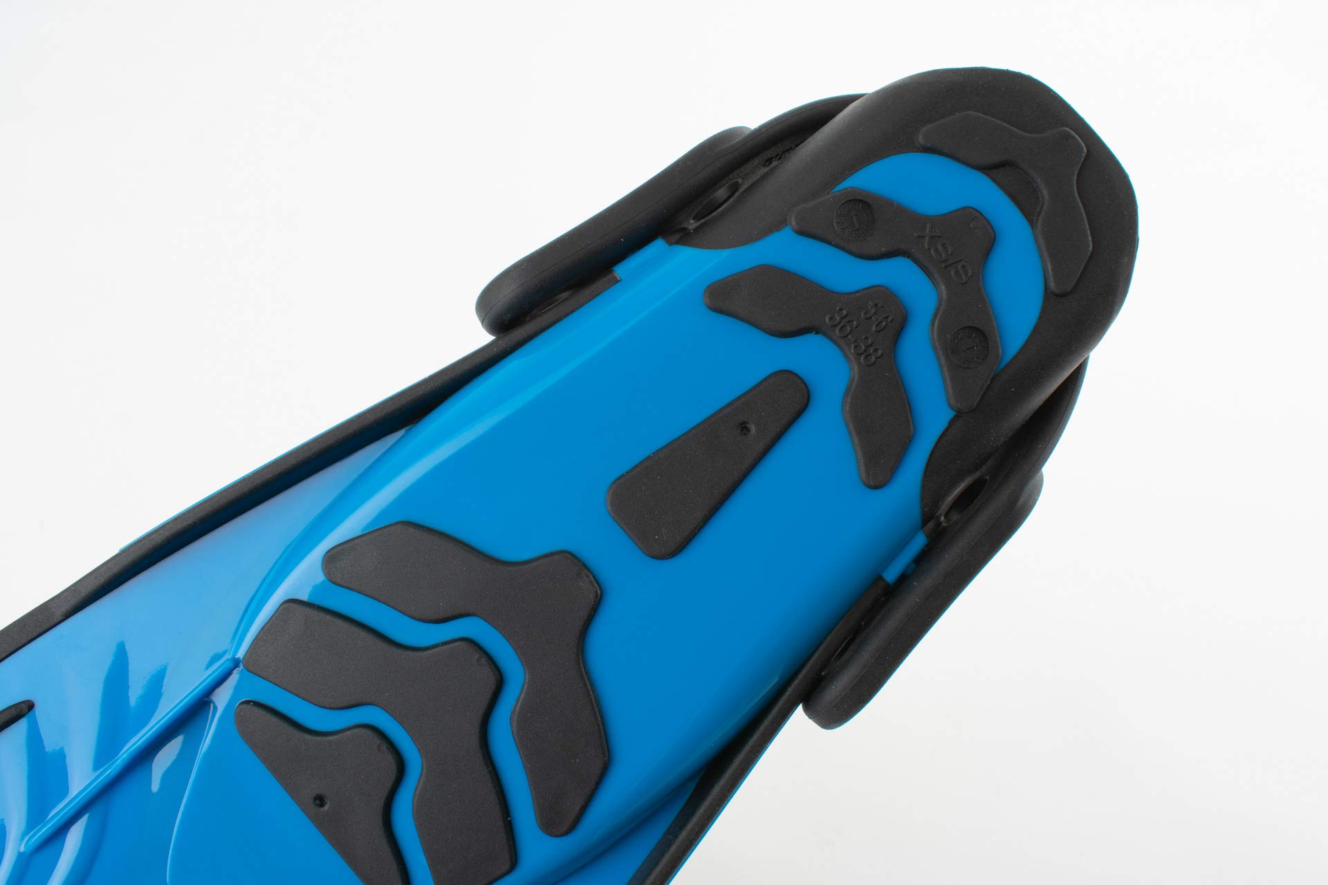 SEAC Vela Oh, Pinne Corte da Snorkeling e Nuoto in Piscina con Cinghiolo Regolabile Unisex Adulto