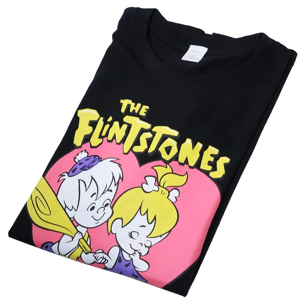 Amazon.co.jp: 原始家族フリントストーン[Tシャツ]T-SHIRTS ペブルス 