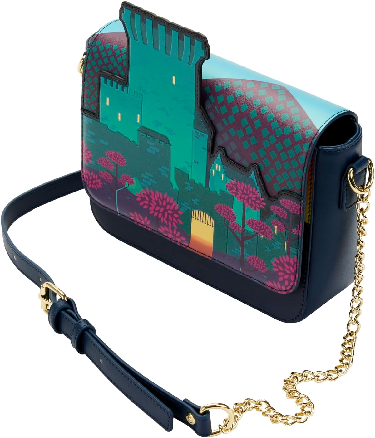 Loungefly DISNEY BRAVE PRINCESS CASTLE SERIES CROSS BODY BAG