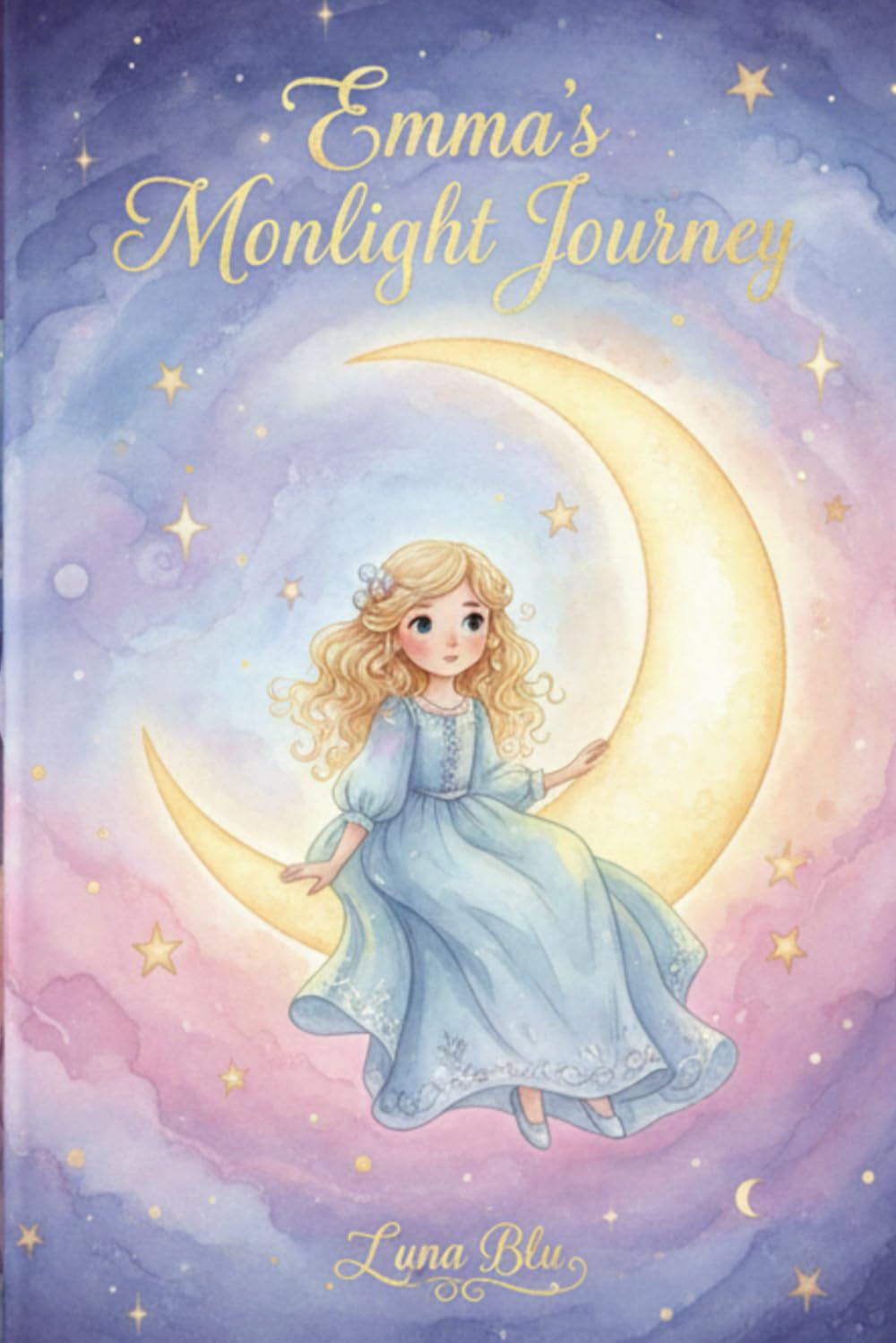 Emma's Moonlight Journey: A Personalized Bedtime Adventure