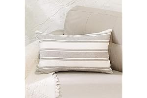 Stripe 18x10 Pillow Cover: Embracing Comfort and Style