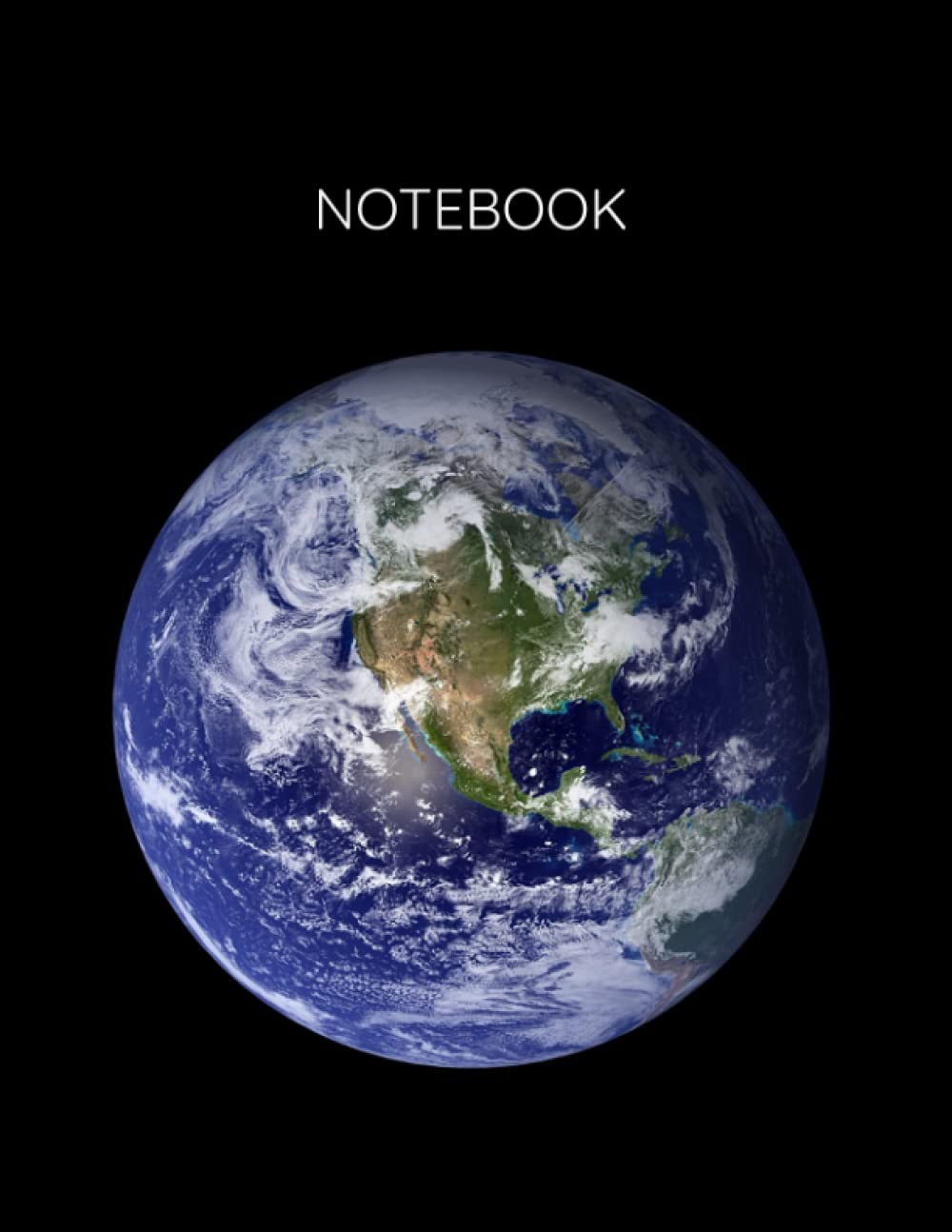Planet Earth Composition Notebook: College Ruled 110 Pages - Large 8.5 x 11: Spaceship Earth