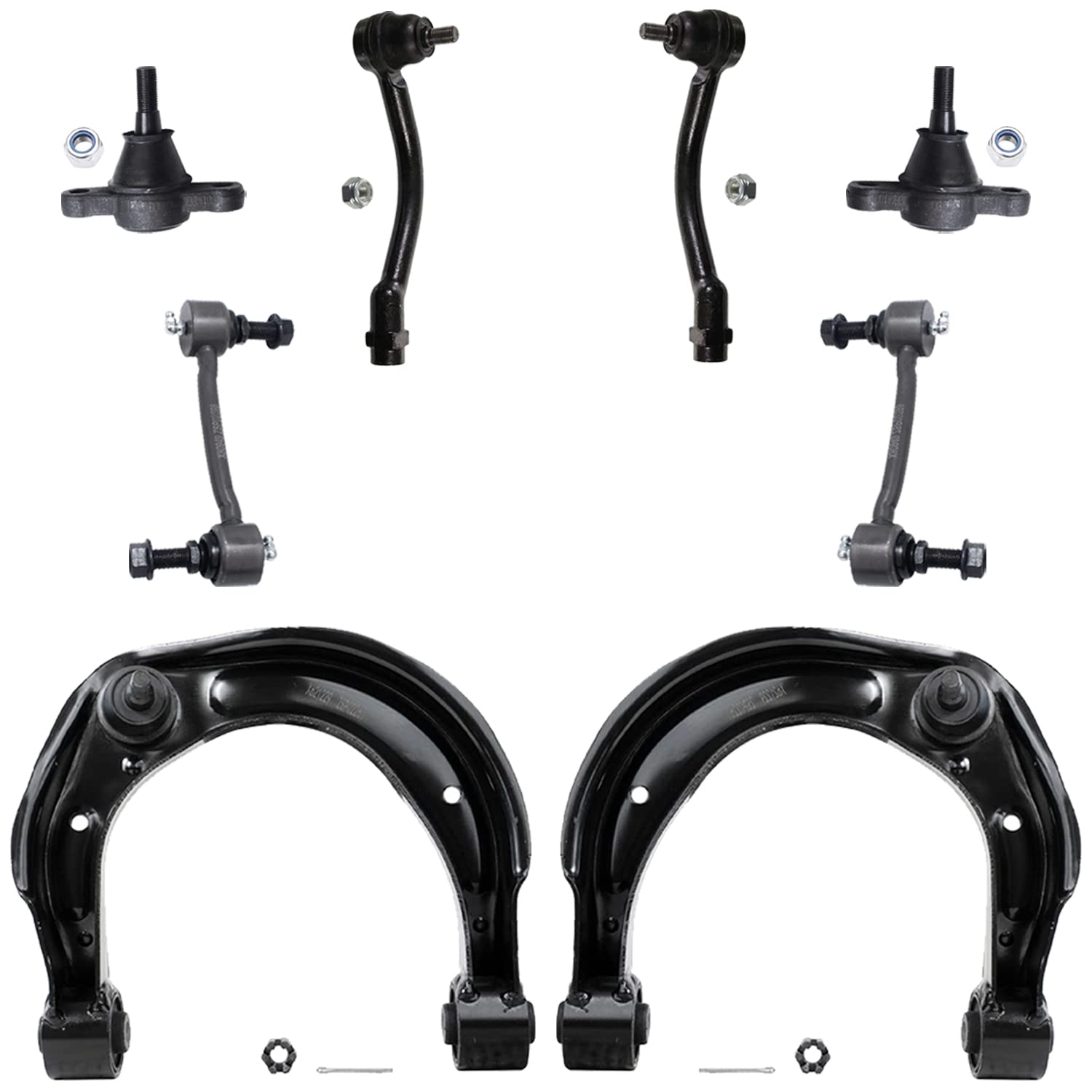 Detroit Axle - 8pc Front End Suspension Kit for 2006-2010 Hyundai Sonata