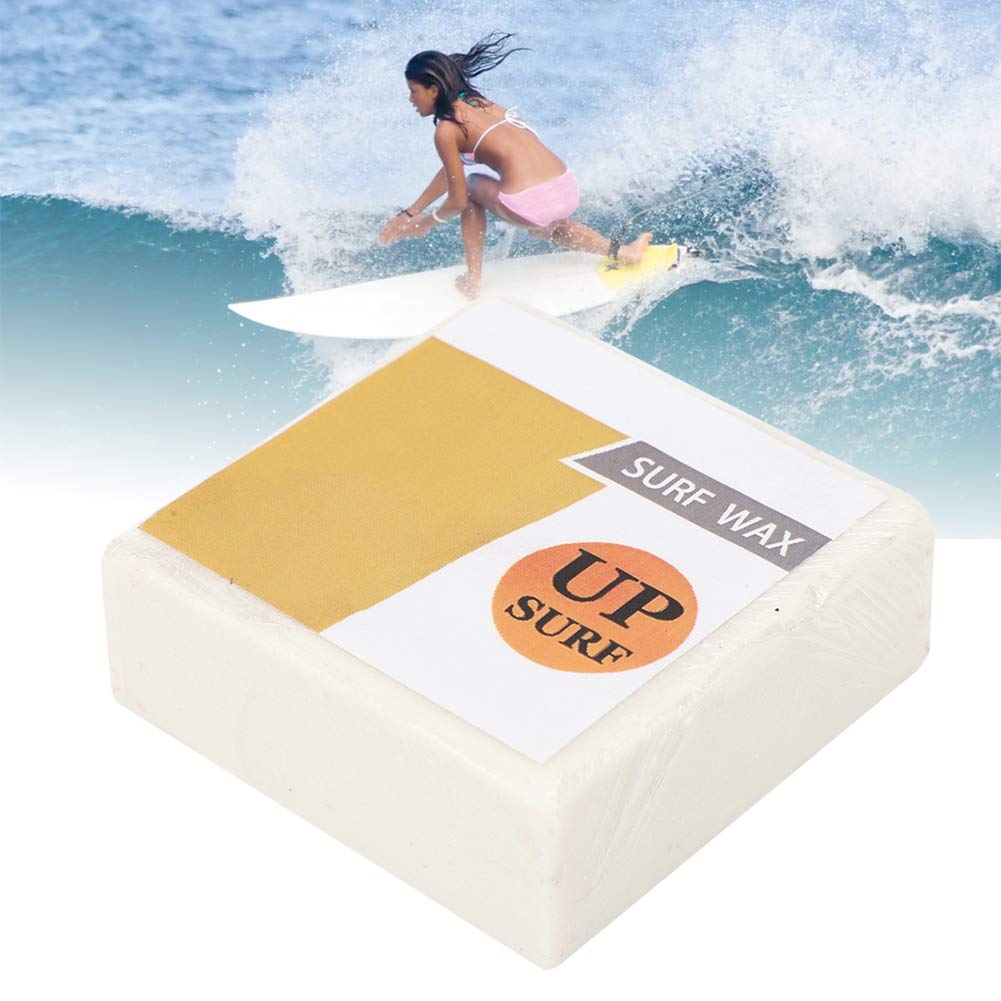 NDNCZDHC UPSURF Square Transparent Milk White Surfing Professional Surfboard Anti slip Wax Surf Tool Accessories (Base Wax)