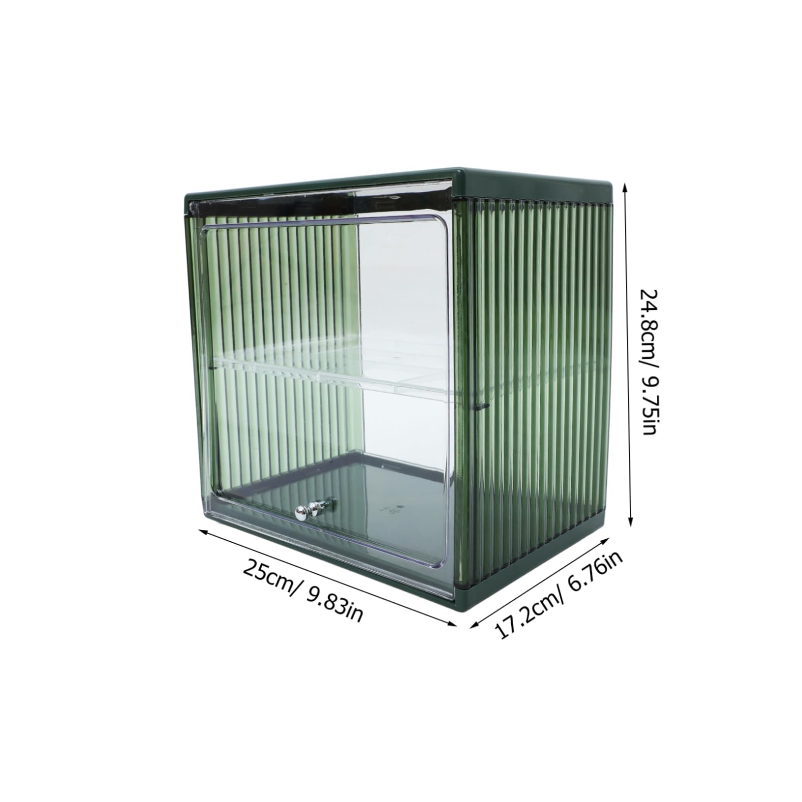 Contenedor para Almacenar Pan de Plástico Doble Capa Diseño Transparente y Gran Capacidad, Caja Apilable para Almacenamiento de Pan en Cocina o Hogar