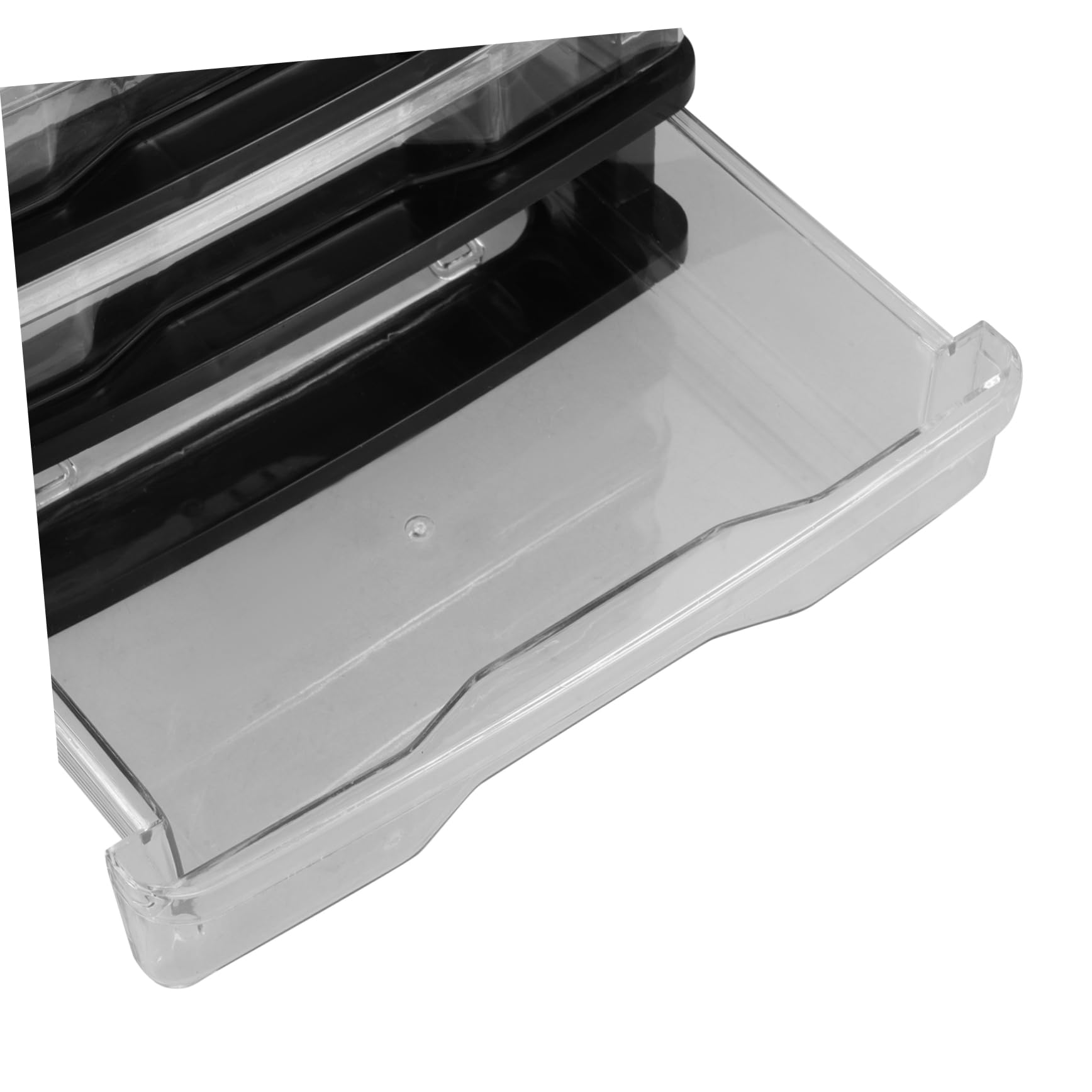 Operitacx Organizador de Escritorio Multicapa Cajones Transparentes Negro