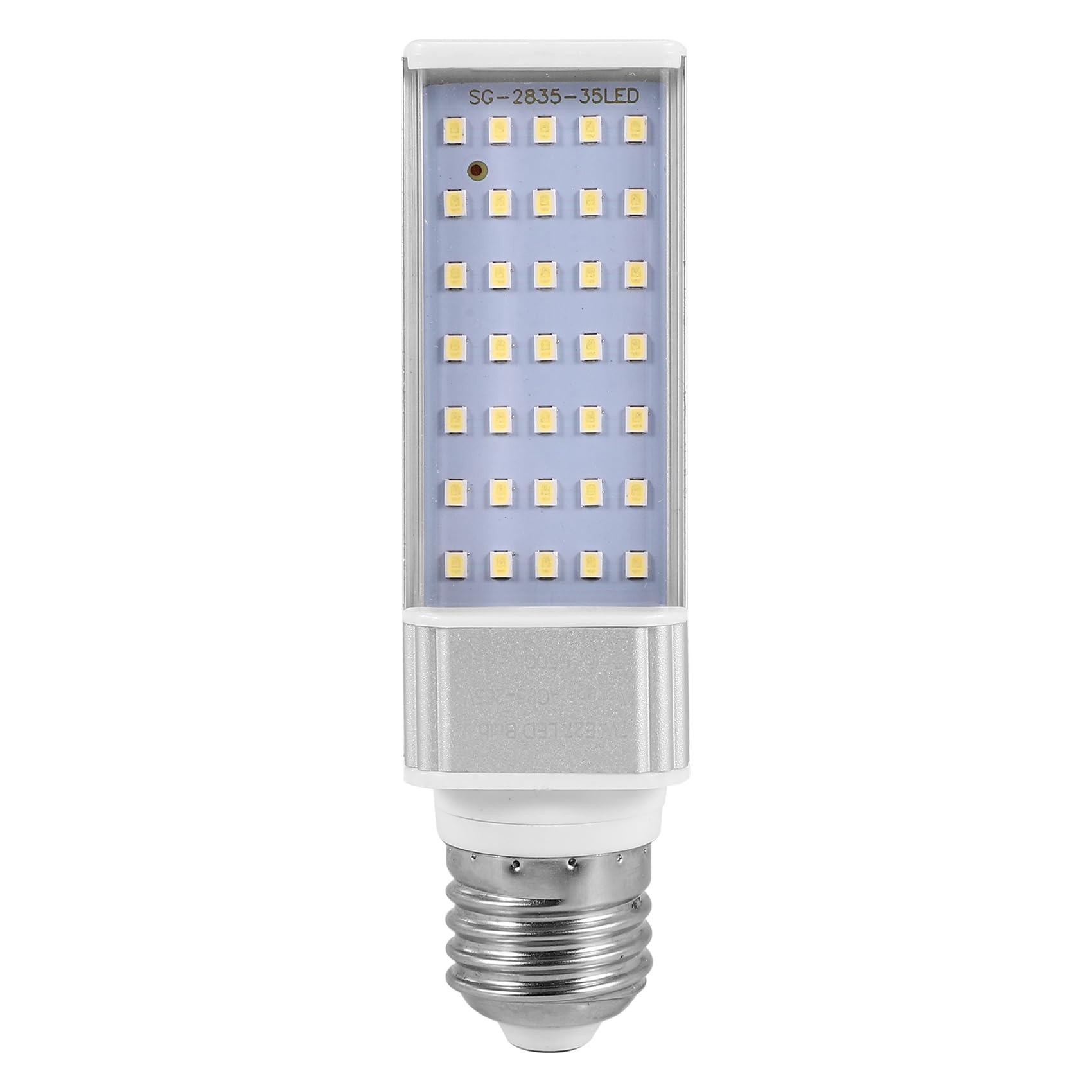Quystetes Fishpod White Plant Aquarium 7W Grow Light LED Tank Fish Coral Bulb E27 Lamp