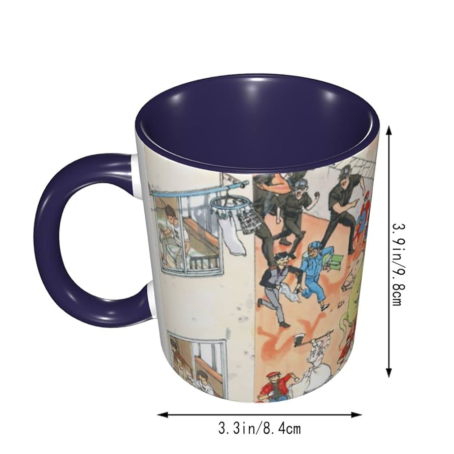 【非売品】はたらく細胞　サーモマグカップ　ステンレスカップ Amazon.co.jp: はたらく細胞1創意的な陶磁器の杯の男女の簡約な