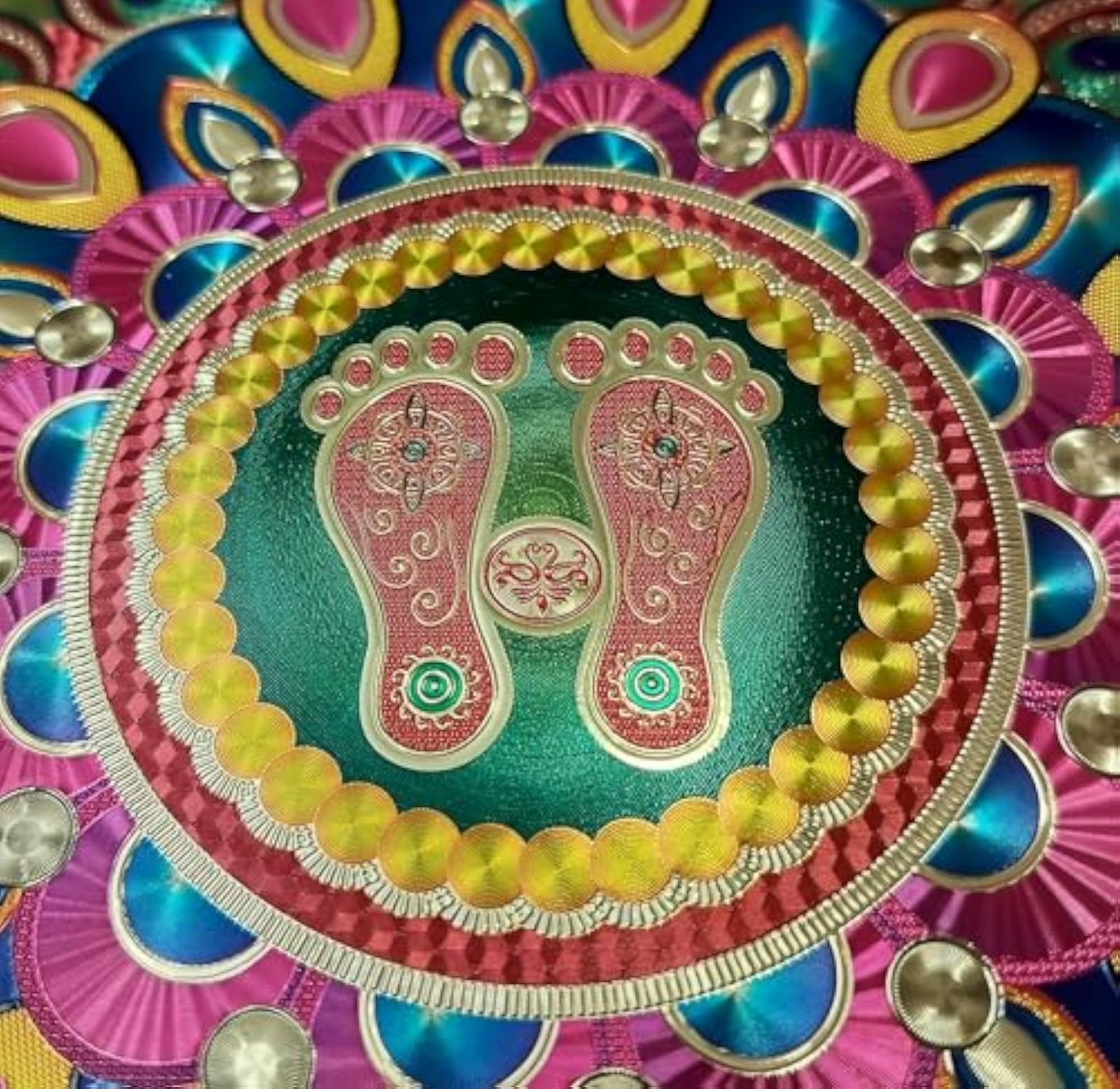 Self Adhesive Festive Sticker for Floor
