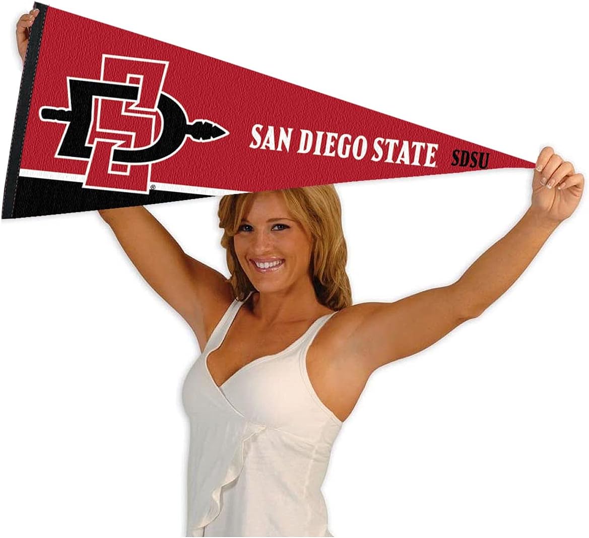 San Diego State University Pennant Full Size Felt - Image 4