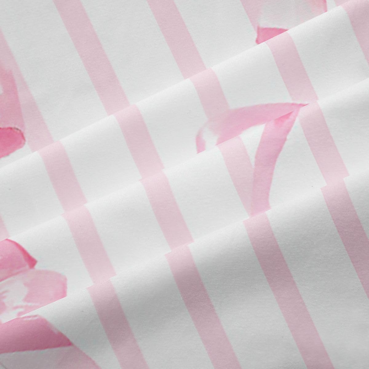 Homemissing Cortinas opacas de satén con lazo rosa para dormitorio, sala de estar, cortinas opacas con lazo de satén de princesa, cortinas de oscurecimiento kawaii coqueta, 2 paneles de 66 pulgadas de