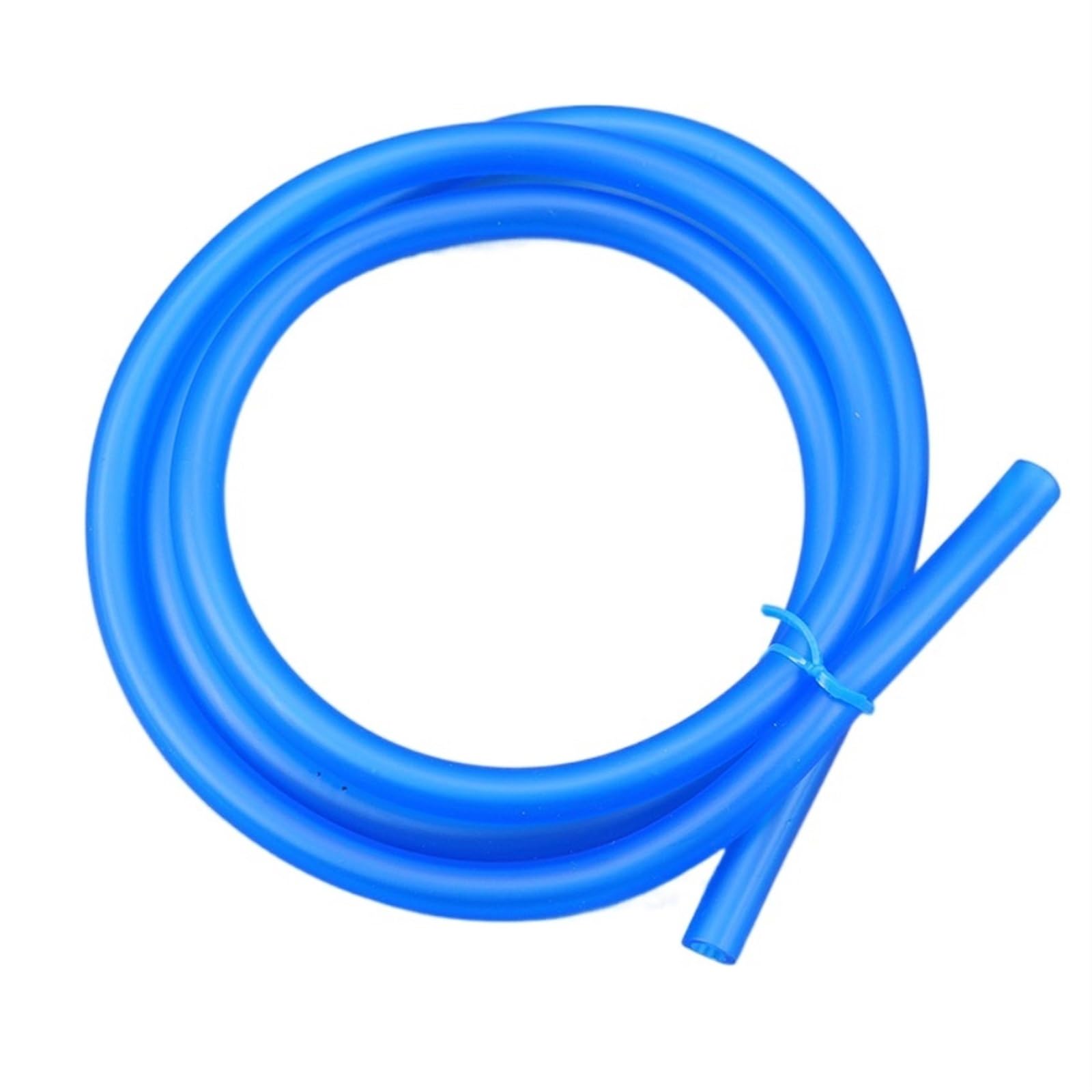 High Temp Resistant Flexible Silicone Tube， Rubber Tubing Silicone Petrol Fuel Line Hose 5x8mm 1 Meter Multicolor(Blu)