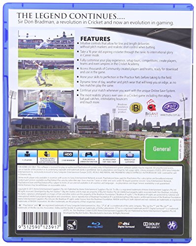 Image of Don Bradman Cricket (PS4)