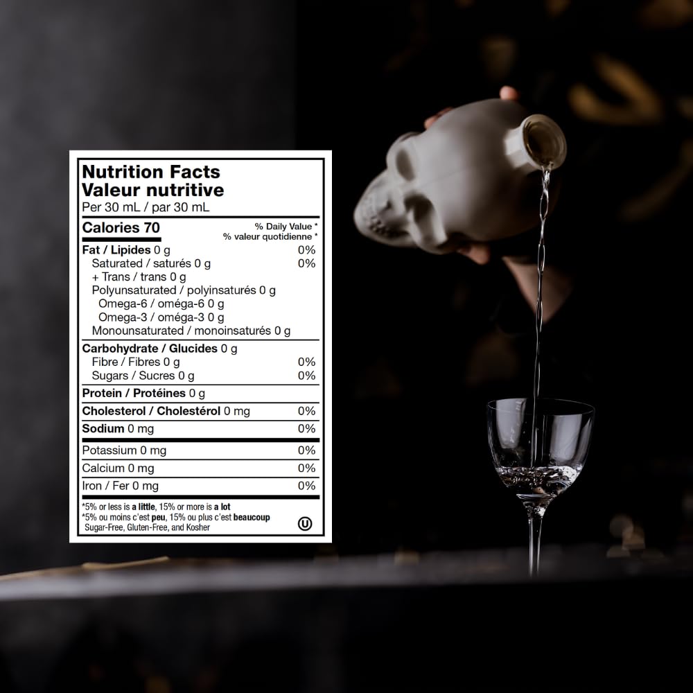 Crystal Head Vodka Bone Halloween Limited Edition 40% Vol. 0,7l