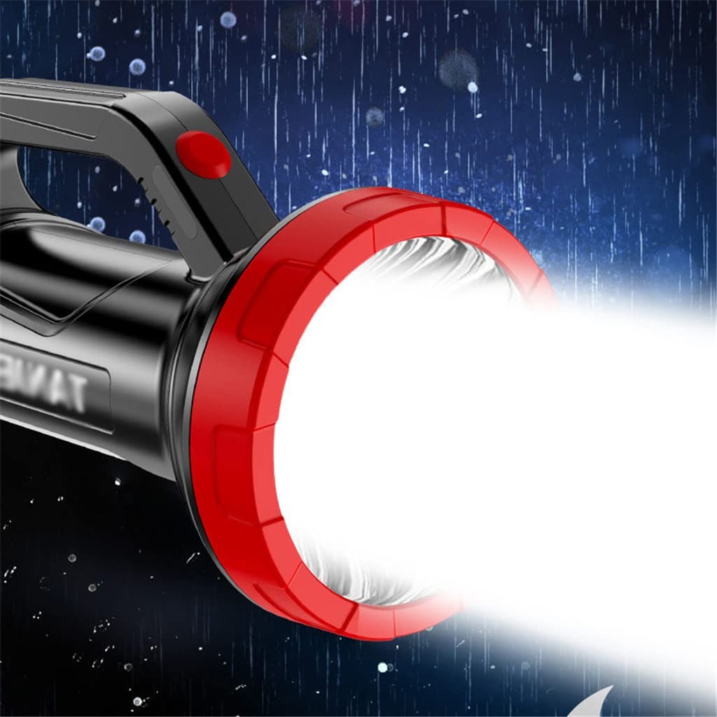 Torcia a LED Potente da Campeggio con Ricarica USB, Super Luminosa, Luce da Pesca Esterna, Luce Laterale, Lanterna da Escursionismo