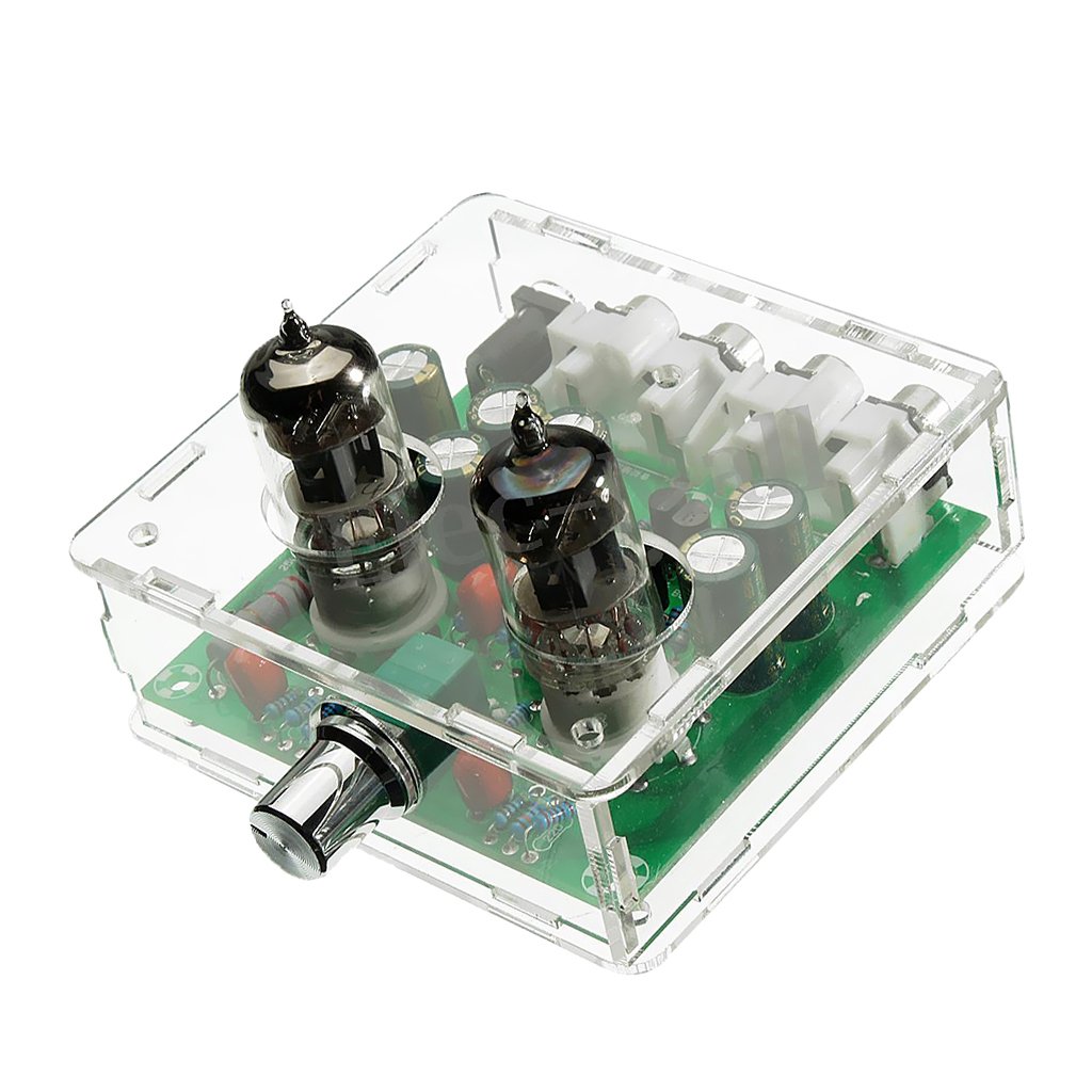 AC 12V 6J1 Valve Pre-amp Tube PreAmplifier Board Headphone Amplifier Buffer-image-31