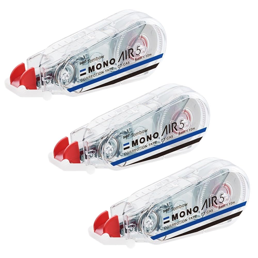 Amazon | トンボ鉛筆 修正テープ 5mm MONO モノエアー (軽いタッチ・高