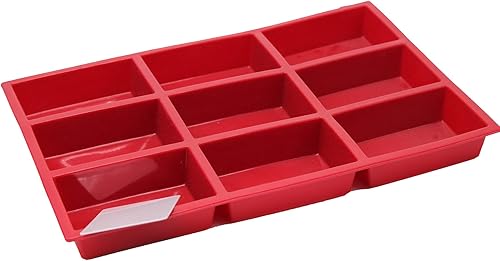 Miniatura 4 de X-Haibei Molde de silicona para pan de pan, bandeja rectangular para hornear brownies, bizcochos, jabón y barras de chocolate, 4.5 onzas por