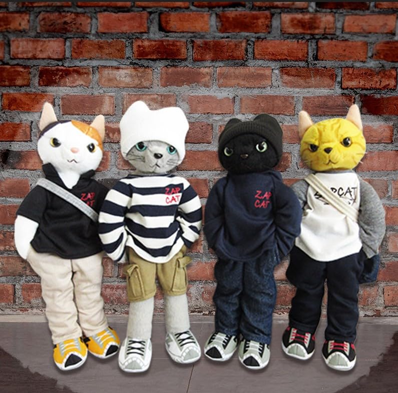 Amazon.com: ZAP CAT ザップキャット ぬいぐるみ ハナ Sサイズ : Toys