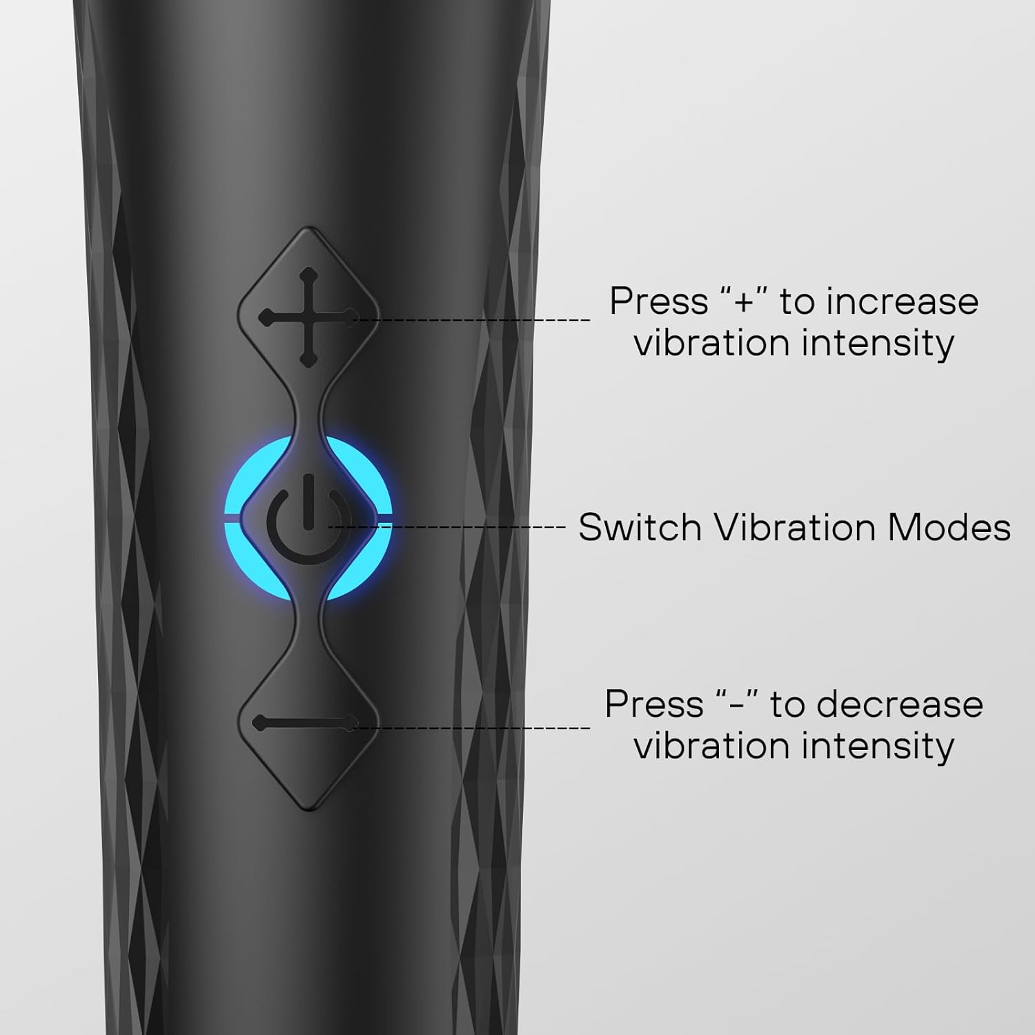 Personal Wand Massager Handheld Cordless Massager Travel-Quiet-Waterproof, USB Rechargeable,Perfect Back Legs Hand Pains and Sports - Image 7