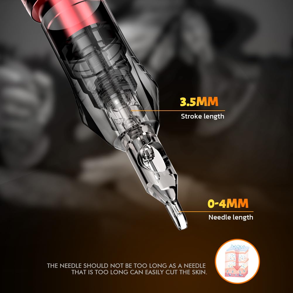 Solong Tattoo - Juego de Máquinas de Tatuaje Híbridas Profesionales con Motor de Alto Rendimiento, 20 Agujas, Fuente de Alimentación LCD de Precisión, Pedal, 7 Tintas Premium y Maletín de Transporte