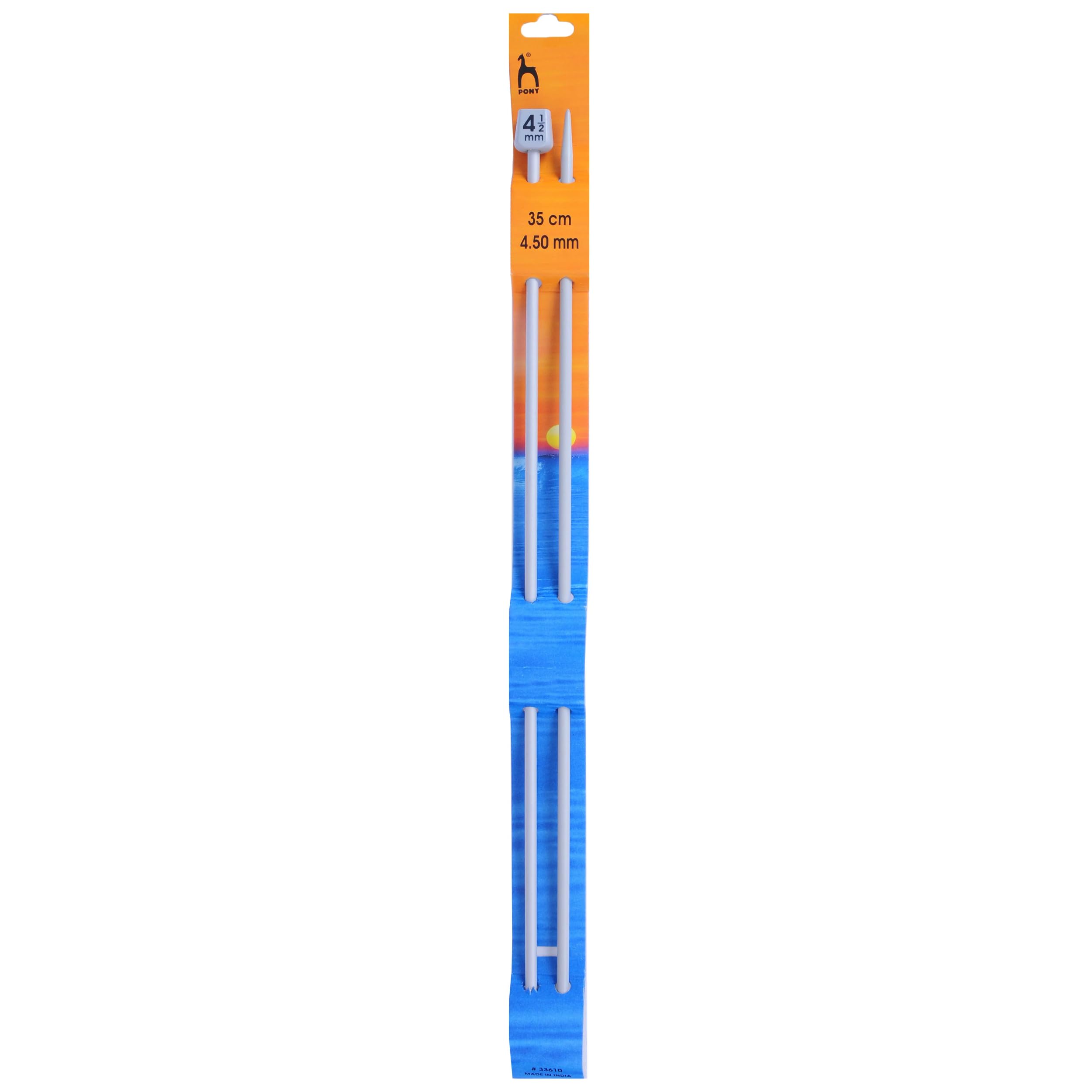 Pony Classic Knitting Needles - 35cm x 4.50mm (P33610)