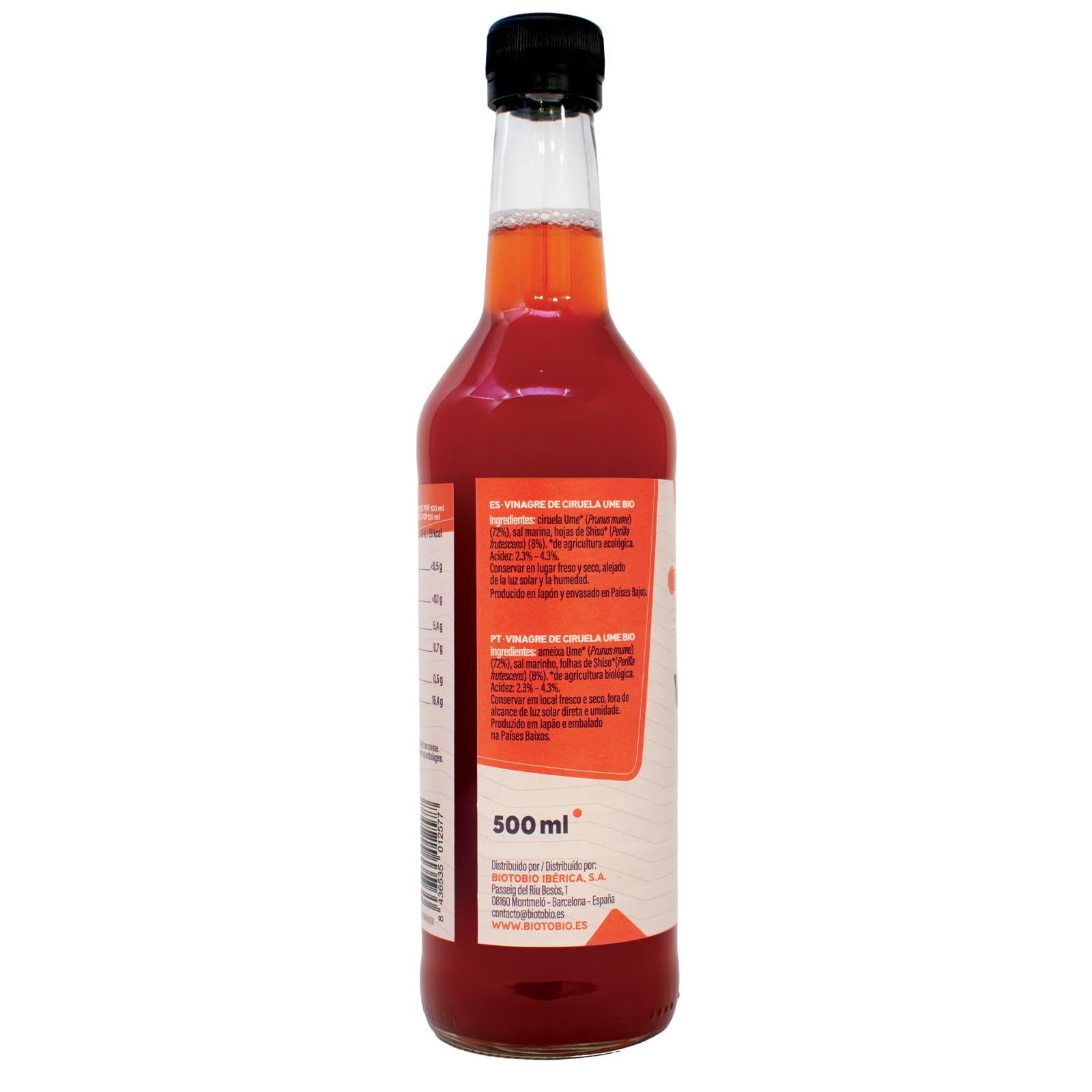 LA FINESTRA SUL CIELO Vinagre de ciruela umeboshi BIO 500ml
