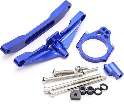 FOR YAMAHA FZ1 FAZER FZ1-N Motorcycle Steering Stabilize Damper Bracket Mount CNC(Black)