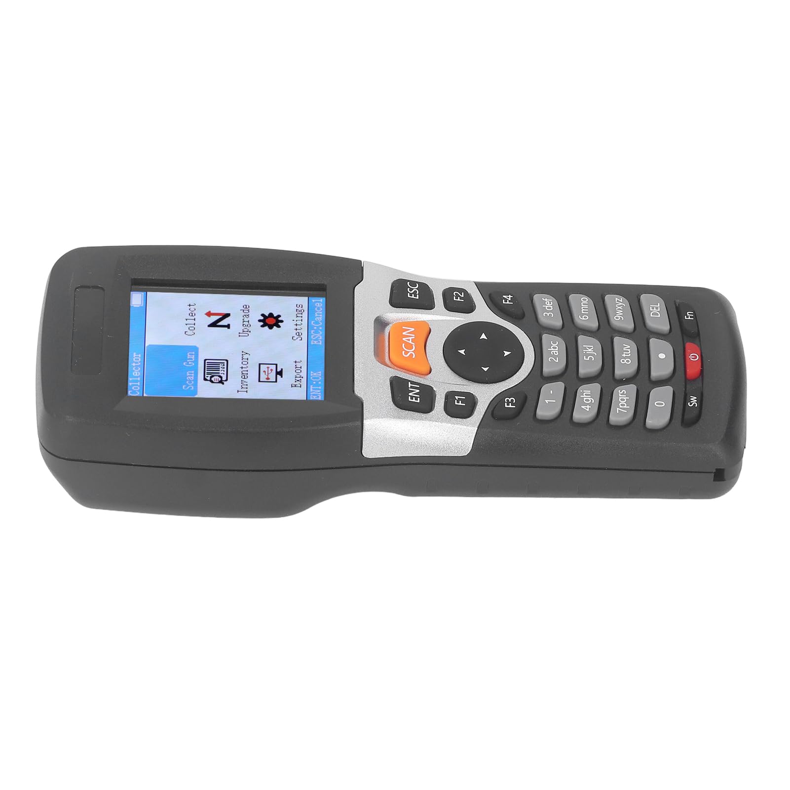 Lector de Códigos de Barras Inalámbrico, Escaneo Automático Rápido y Portátil con Pantalla TFT 2,2 Pulgadas para Inventario de Supermercados, Mayoristas y Tiendas Minoristas