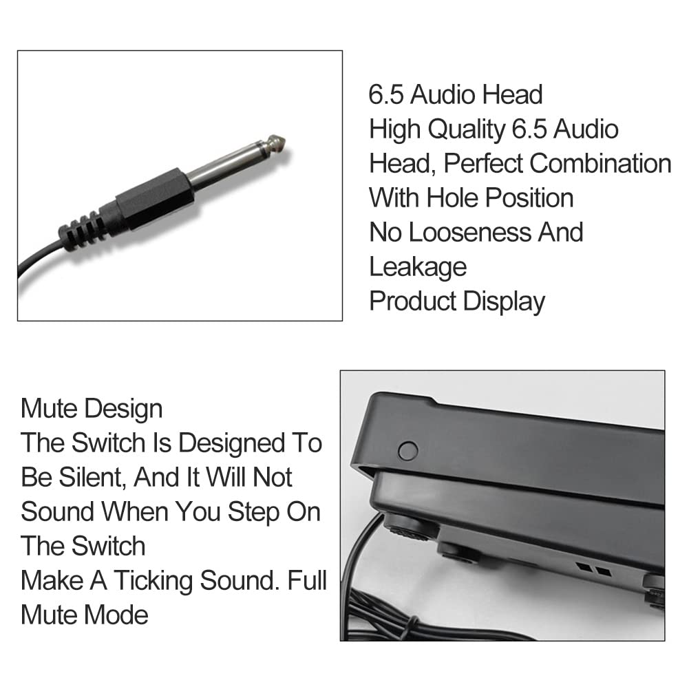 Pedale Di Sustain Universale Per Pianoforte - Per Tastiere Elettroniche - Foto 3