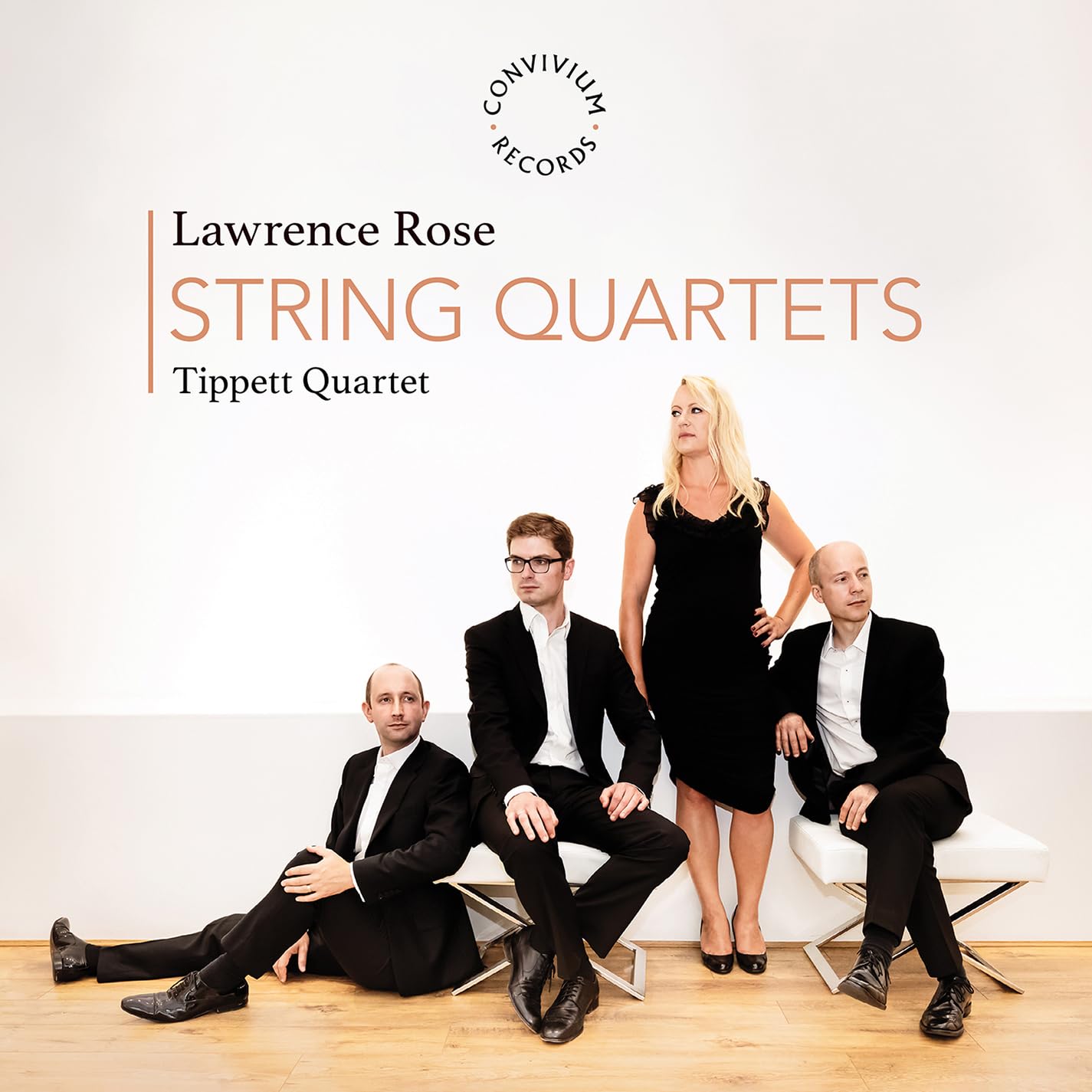 CR108 Tippett Quartet Lawrence Rose: String Quartets CD CR108 NEW