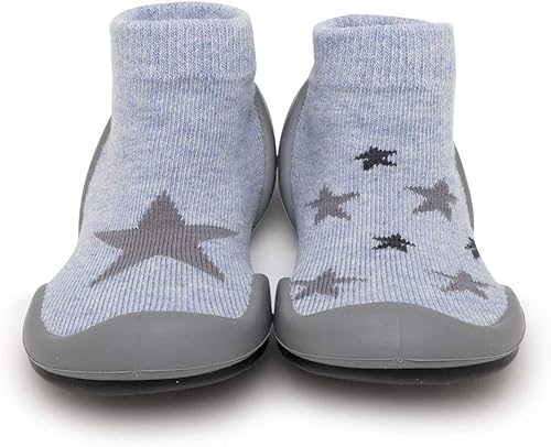 Miniatura 2 de Komuello Zapatos para niños y niñas, transpirables, lavables, antideslizantes, con suela de cojín de aire, duraderos, permanentes, interiores